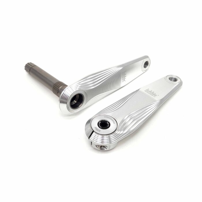 Nucleus CYC Photon Ebike Cranks - 160mm - Silver-silver