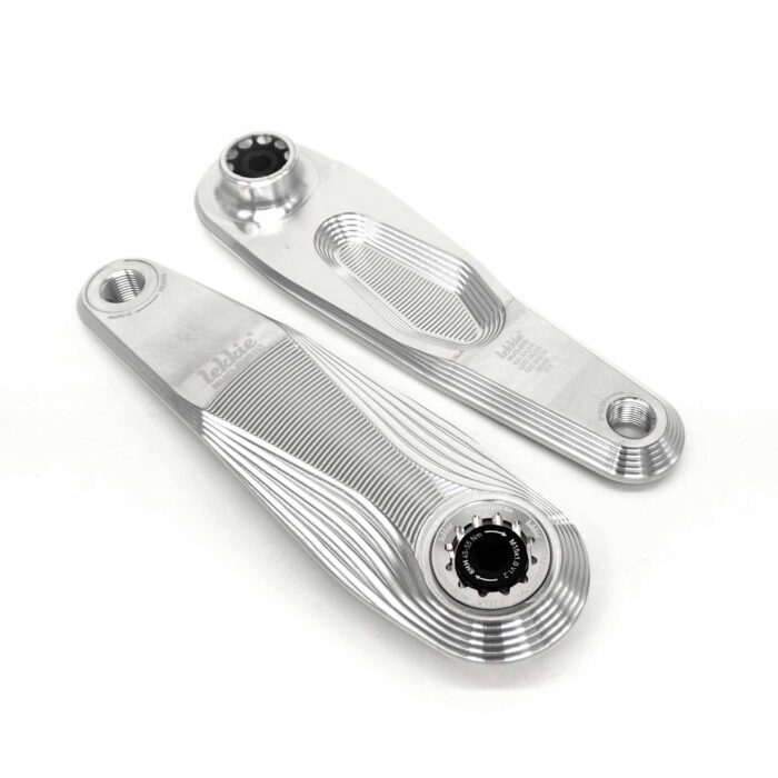Nucleus ISIS Ebike Cranks - 155mm - Silver-Silver